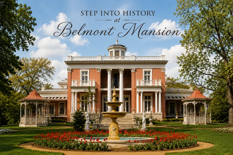 Belmont Mansion—the historic Nashville estate behind Tamera Alexander's Belmont Mansion novels